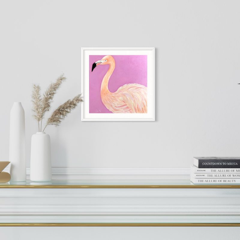 Dressed in Pink Large Prints